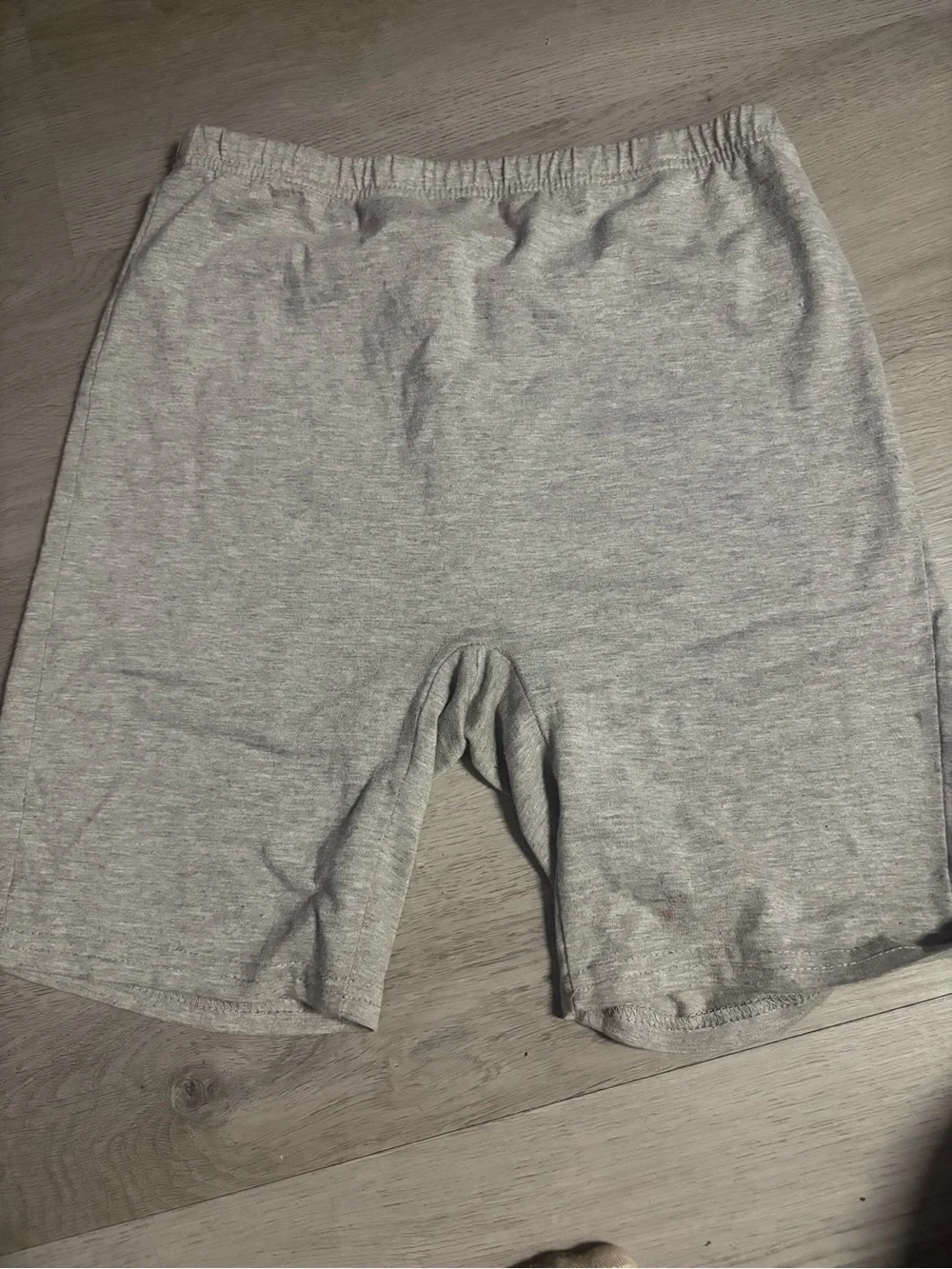 SHEIN Light Gray Women's Athletic Bike Shorts